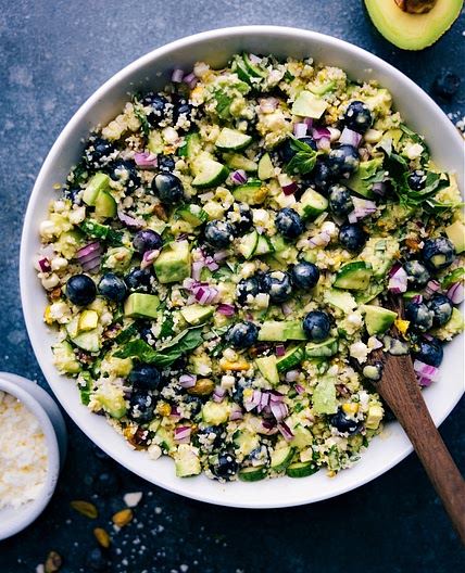 Blueberry Corn Salad