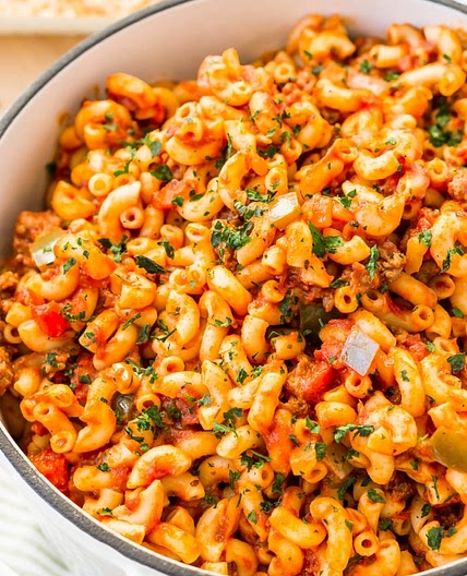 American Chop Suey Recipe