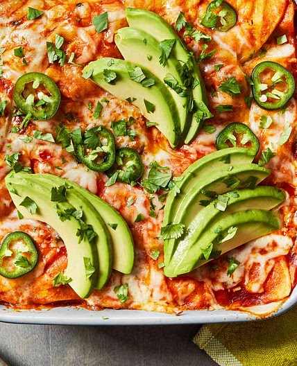 Butternut Enchilada Casserole Is Healthy, Easy to Make, and So Satisfying