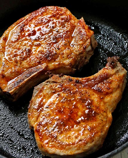 Juicy Baked Pork Chops