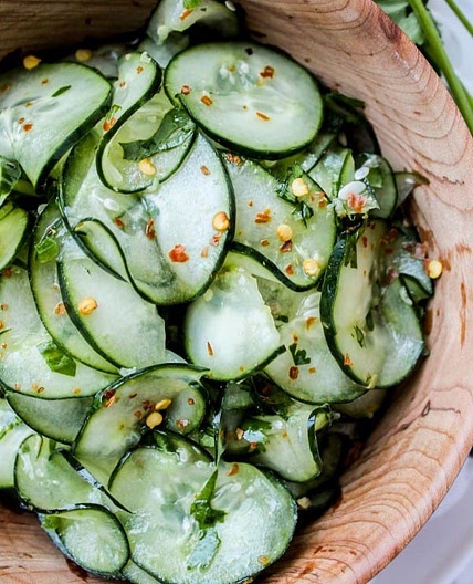 Cilantro-Lime Cucumber Salad