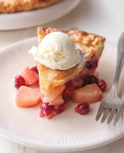 Cranberry Pear Pie