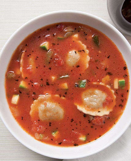 Ravioli & Vegetable Soup