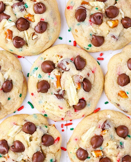 Santa's Trash Cookies