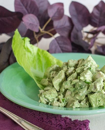 Low FODMAP Green Goddess Chicken Salad