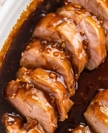 Honey Garlic Pork Tenderloin Recipe