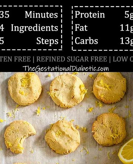 Soft and Chewy Lemon Cookie Recipe (Low Carb)