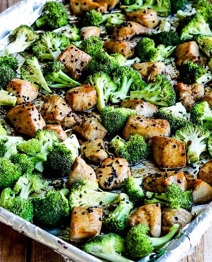 Sesame Chicken Broccoli Meal