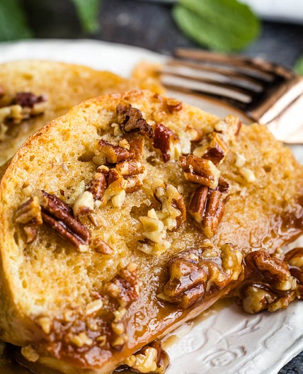 Pecan Praline French Toast Casserole