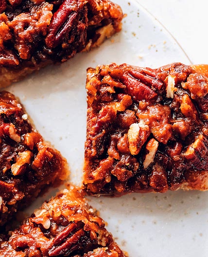Pecan Pie Bars (Vegan + GF)