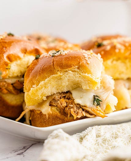 BBQ Chicken Sliders