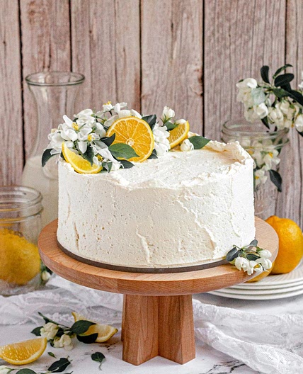 Gluten-Free Lemon Cake (Vegan)