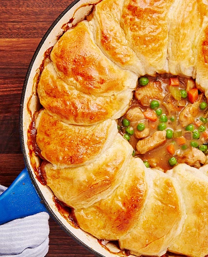 Skillet Chicken Pot Pie