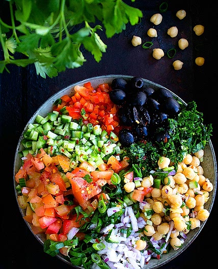 Mediterranean Chickpea Salad | Video