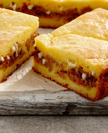 Stuffed Corn Bread Sandwich