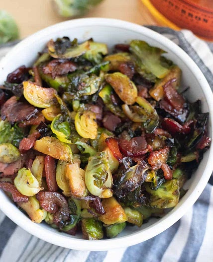 Maple Bourbon Brussels Sprouts Recipe