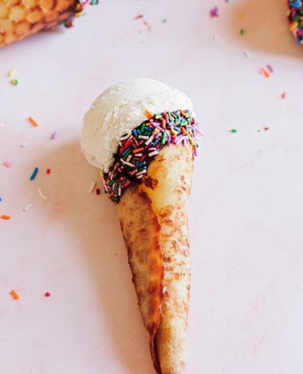 Homemade Waffle Cones Recipe