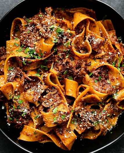 Slowly Braised Beef Short Rib Ragu