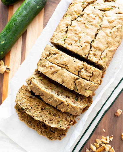Irresistibly Moist Vegan Gluten Free Zucchini Bread Recipe (GF)