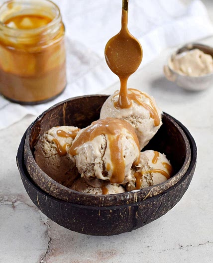 Peanut Butter Banana Ice Cream