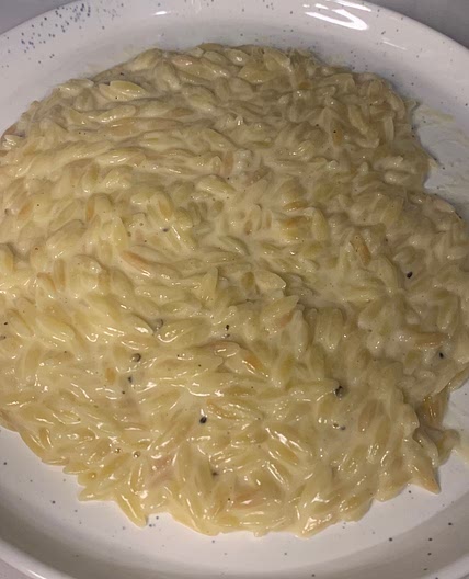 One Pot Orzo Mac & Cheese