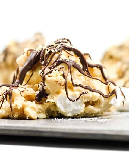 No-Bake S'mores Avalanche Cookies