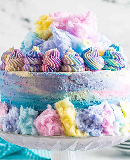 Cotton Candy Cake Recipe