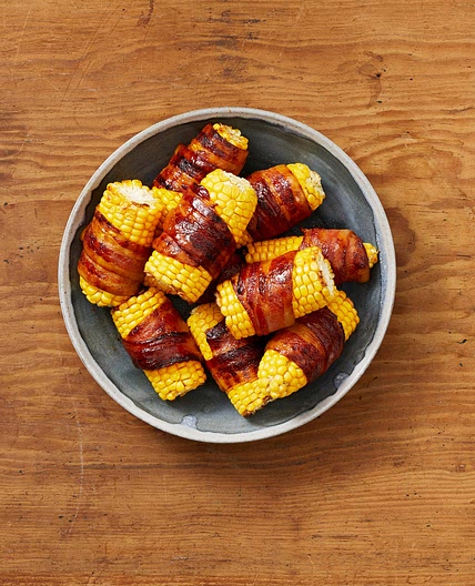 Bacon-Wrapped Corn on the Cob