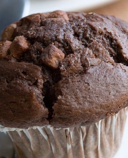 Magdalenas rellenas de chocolate