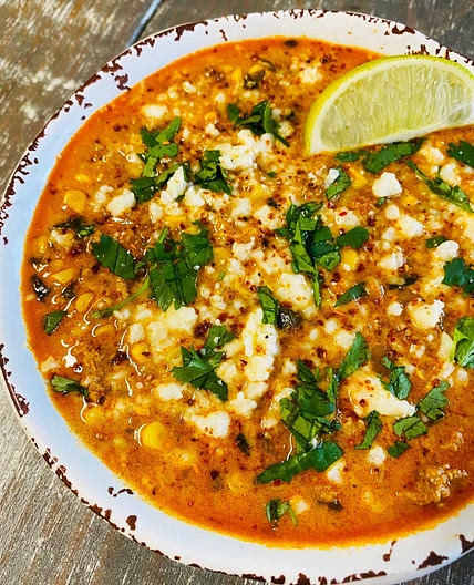 Street Corn Chicken Chili