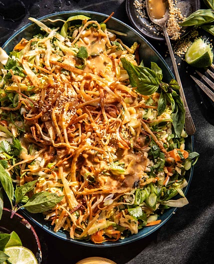 Chopped Thai Crunch Chicken Salad