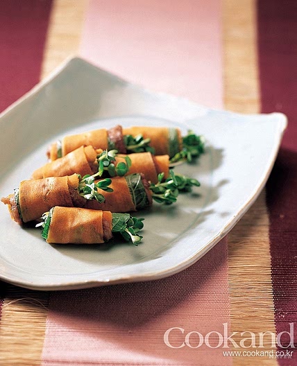 당근 쇠고기 말이 만드는 법