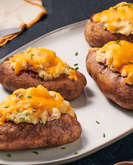 Overstuffed Twice-Baked Potatoes