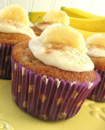 Apple Banana Cupcakes