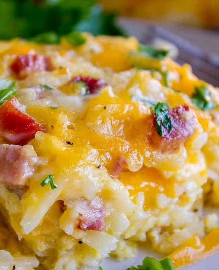 Breakfast Hashbrown Casserole