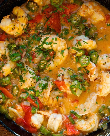 Shrimp and Okra Stew