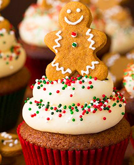 Gingerbread Cupcakes