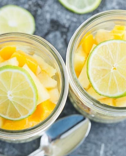 Mango Lime Chia Pudding