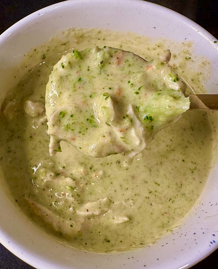 Broccoli Cheddar Soup with Chicken