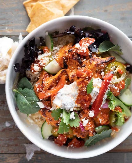 Roasted Red Pepper & Harissa Chicken