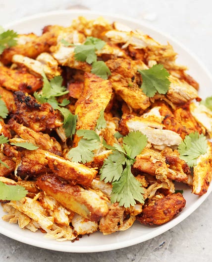 Oven Baked Chicken Shawarma with Garlic Sauce