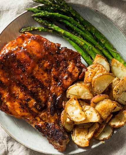 Honey Garlic Pork Chops