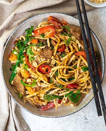 Vegan Satay Noodles