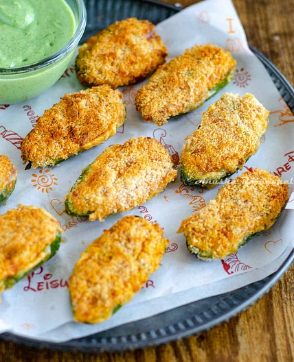 Air fryer jalapeno poppers
