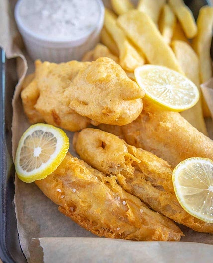 Banana Blossom Fish (Beer-Battered)