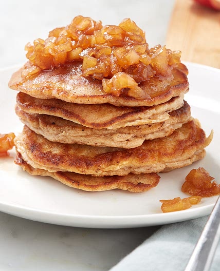Spiced Apple Pancakes
