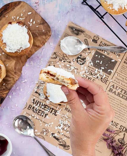 Easy London Cheesecake Recipe – Flaky Pastry with Jam & Frangipane