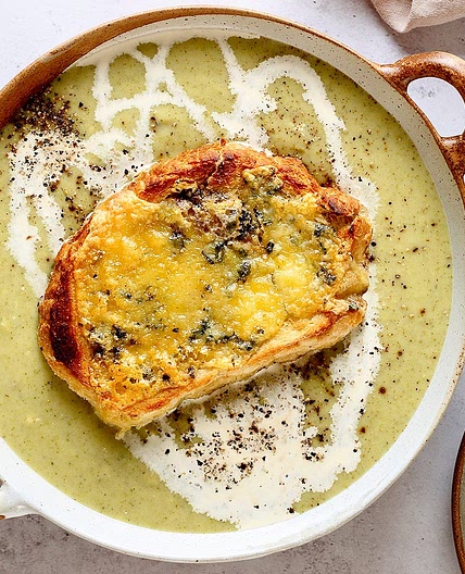 Broccoli & Stilton soup