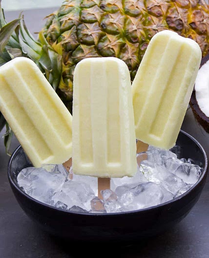 Pina Colada Popsicle