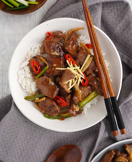 Ginger Beef Stir Fry